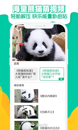 熊猫频道 帮助我们更好的了解大熊猫的直播平台
