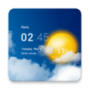 透明时钟及天气 提供便捷时钟和天气查询的软件
